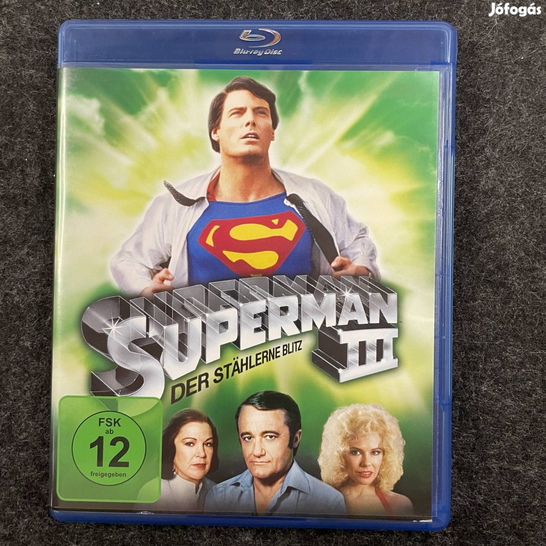 Superman 3 BD (magyar szinkronos) Christopher Reeve, Richard Pryor