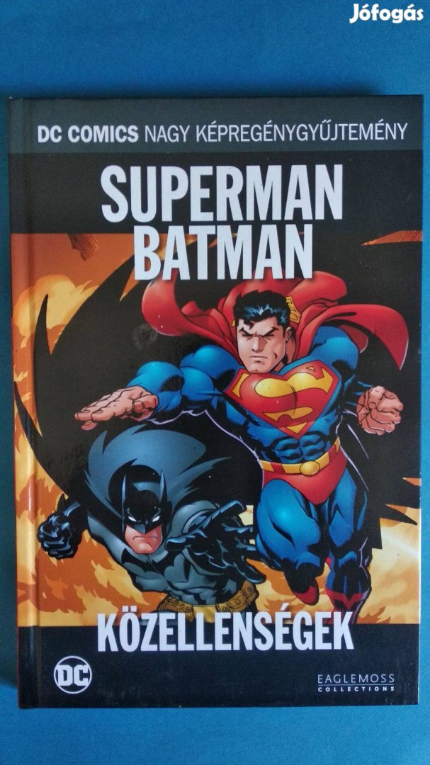 Superman Batman Közellenségek DC Nagy Képregény