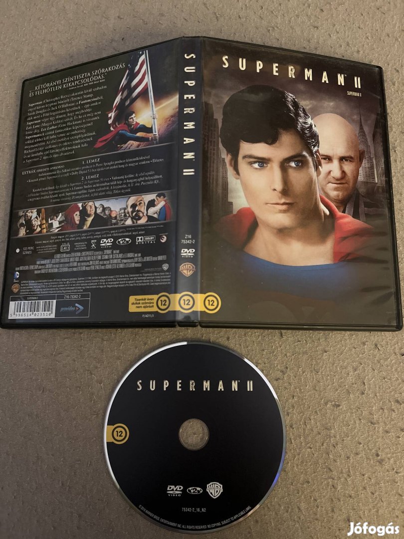 Superman II dvd