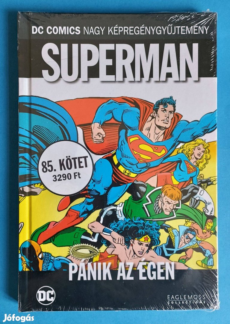 Superman Pánik Az Égen DC Nagy Képregény Új Fóliás!!!