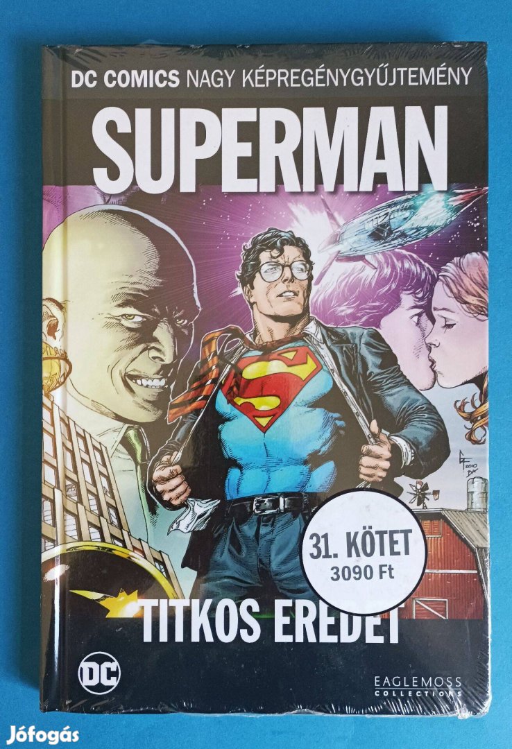 Superman Titkos Eredet DC Nagy Képregény Új Fóliás