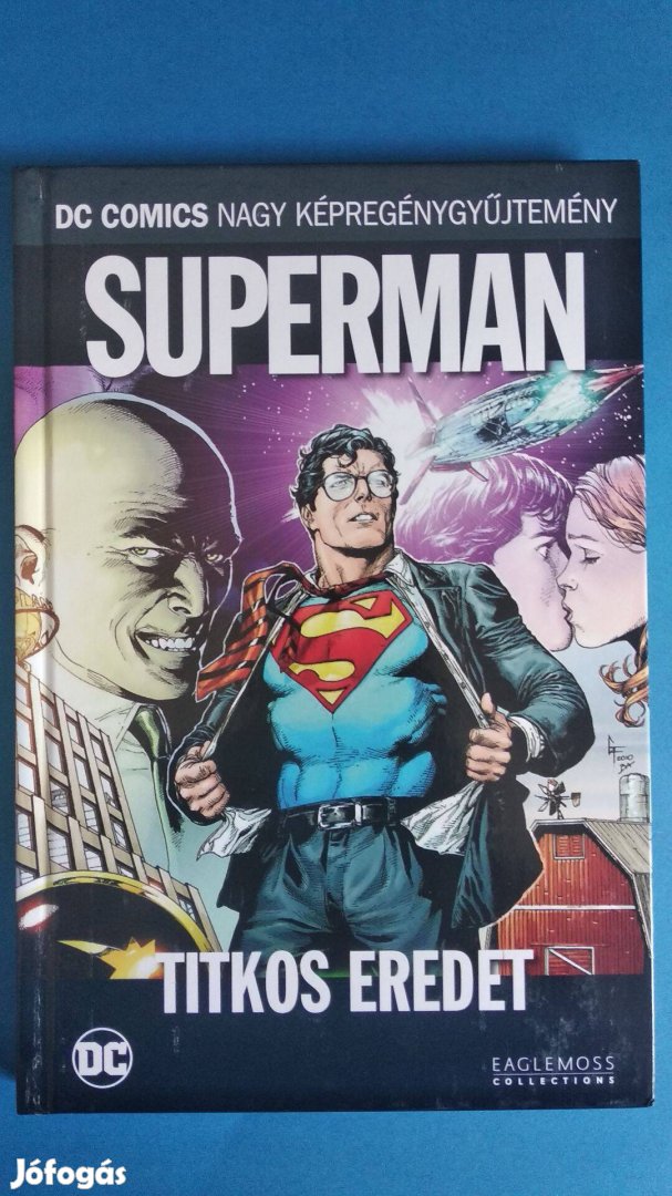 Superman Titkos Eredet DC Nagy Képregény Új Fóliás