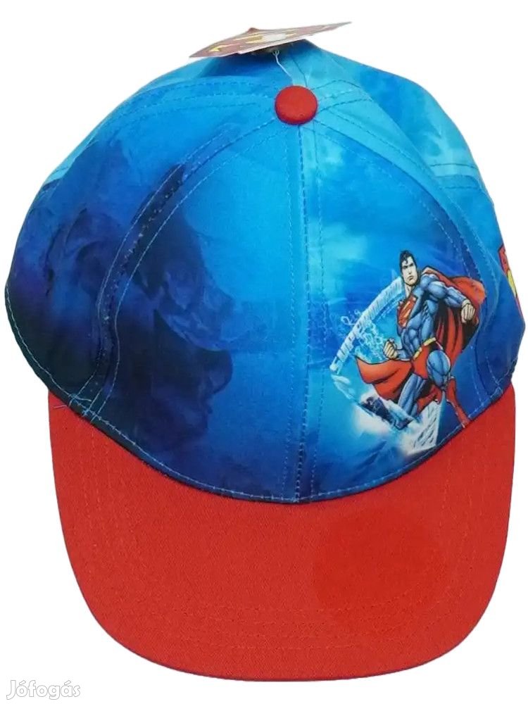 Superman Új (címkés) Fiú Baseball sapka (Méret: 134)