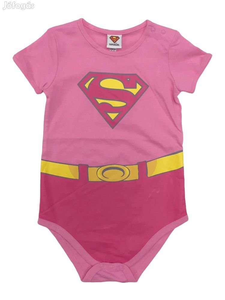 Superman Új (címkés) Lány Rövid ujjú / ujjatlan body (Méret: 86)