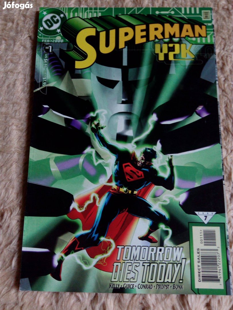 Superman Y2K: DC képregény 1. száma eladó!