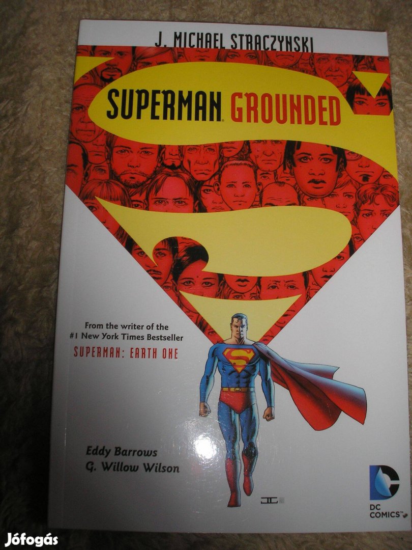 Superman: Grounded 1. puhafedeles DC képregénykötet eladó (USA)!