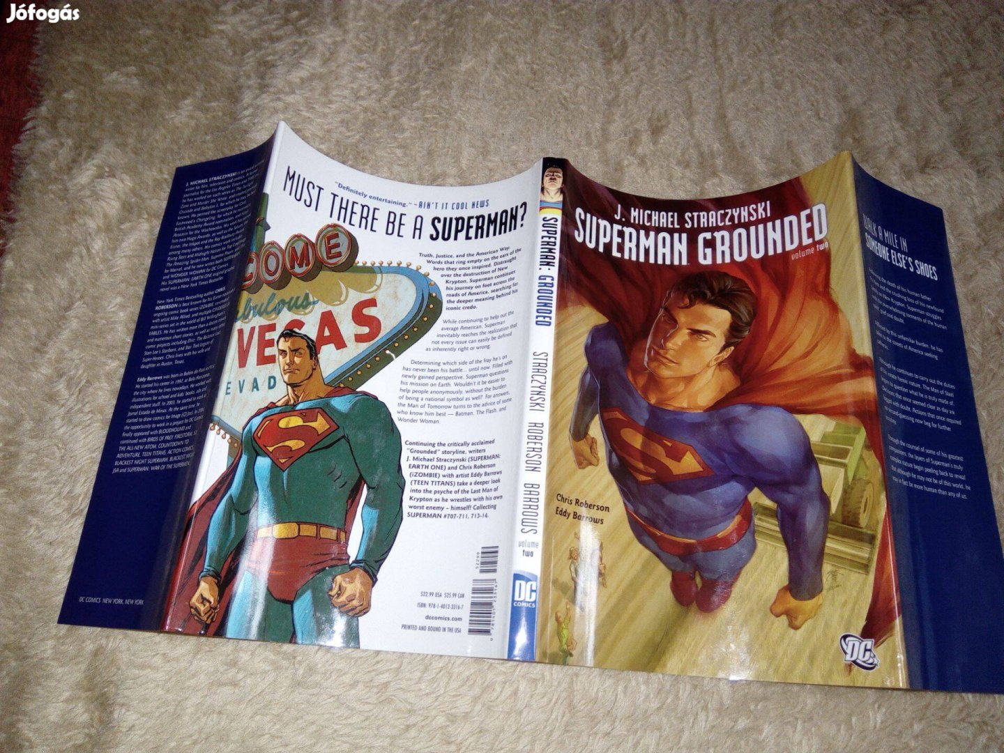 Superman: Grounded vol. 2. HC képregény eladó!