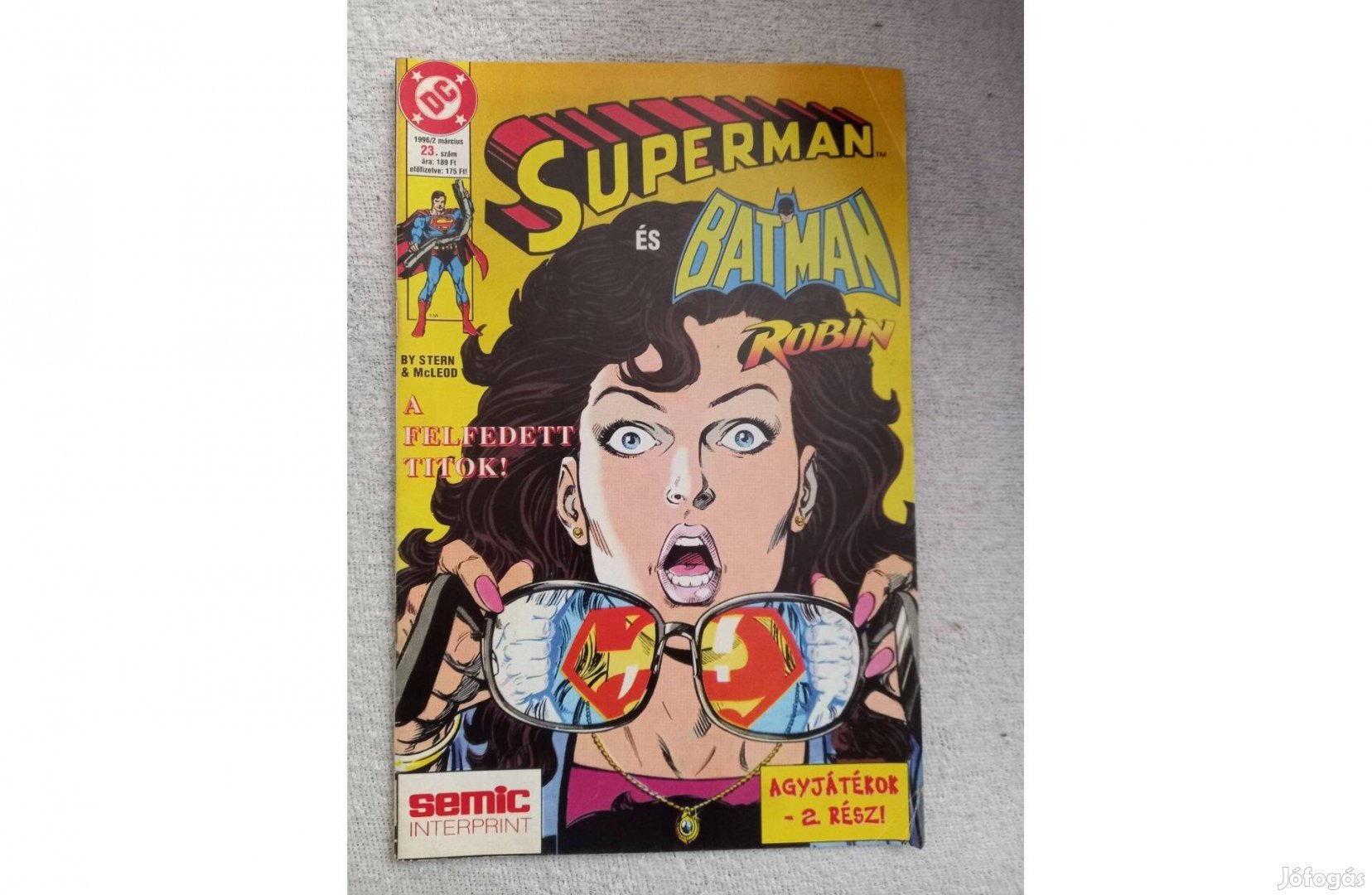 Superman & Batman képregény 23. szám 1996/2
