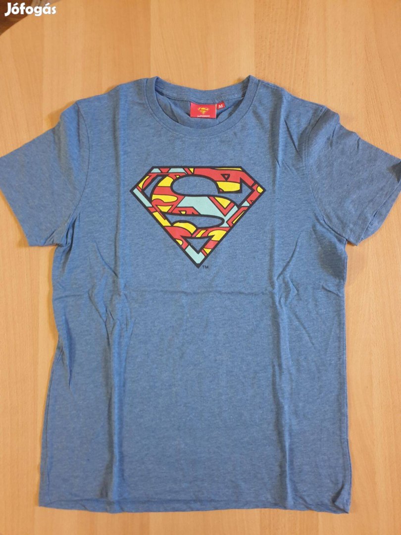 Superman férfi póló S / M -es méretben