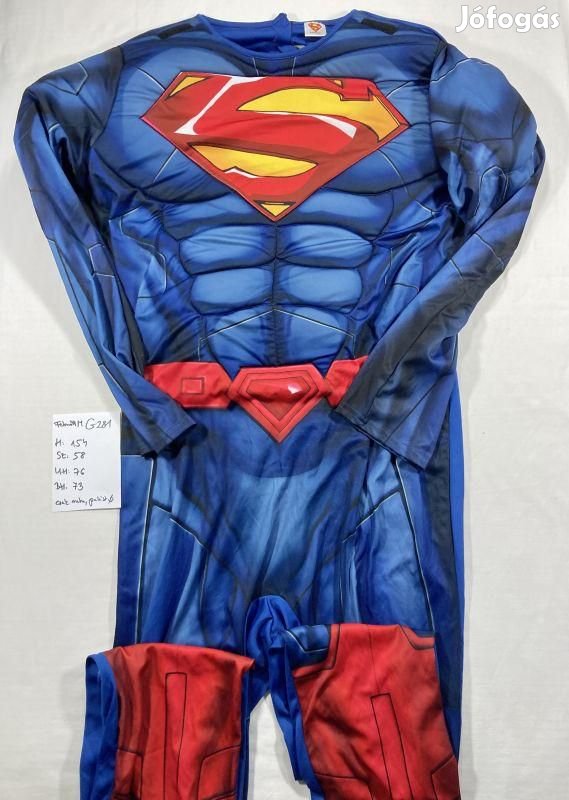 Superman jelmez, Szupermen jelmez, felnőtt jelmez, szuperhős jelmez