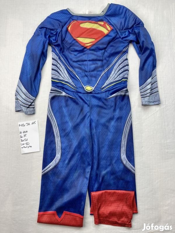 Superman jelmez, szupermen jelmez DK115