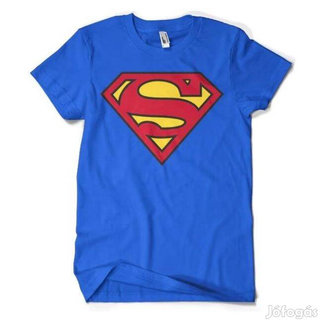 Superman unisex póló új (S, M, L, XL méret)