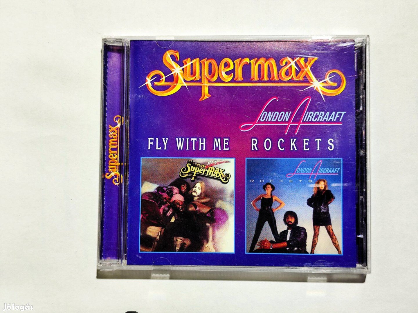 Supermax London Aircraaft Fly With Me / Rockets CD