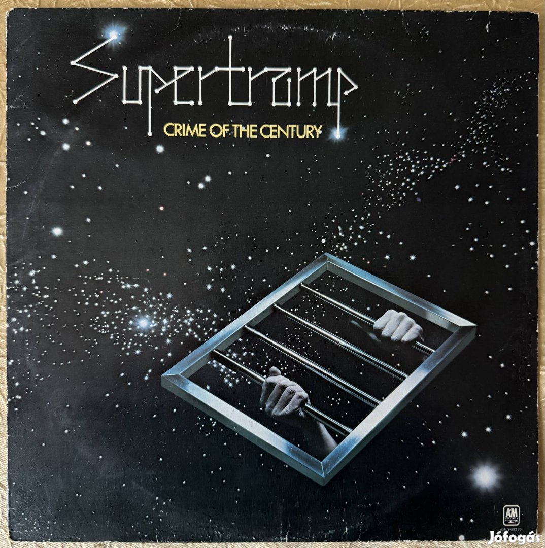 Supertramp Crime Of The Century holland bakelit hanglemez LP