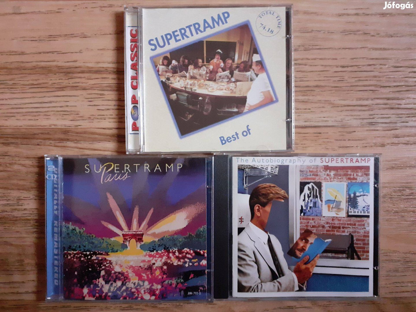 Supertramp (újszerű, Svájcban vásárolt) CD-k