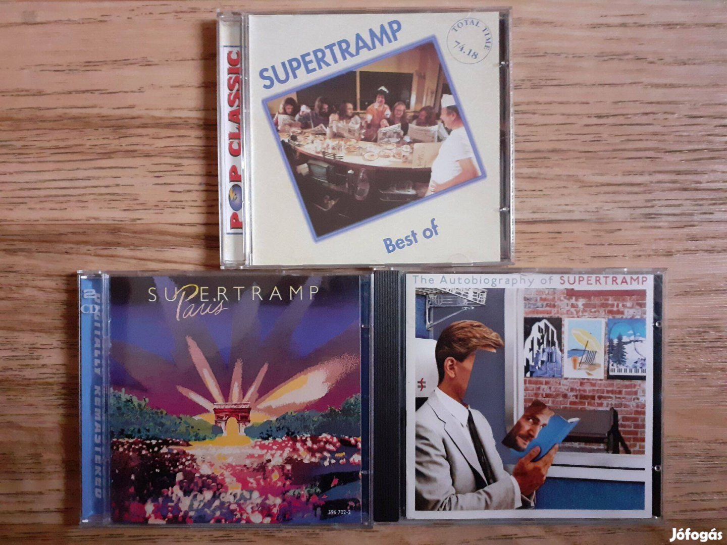 Supertramp (újszerű, Svájcban vásárolt) CD-k