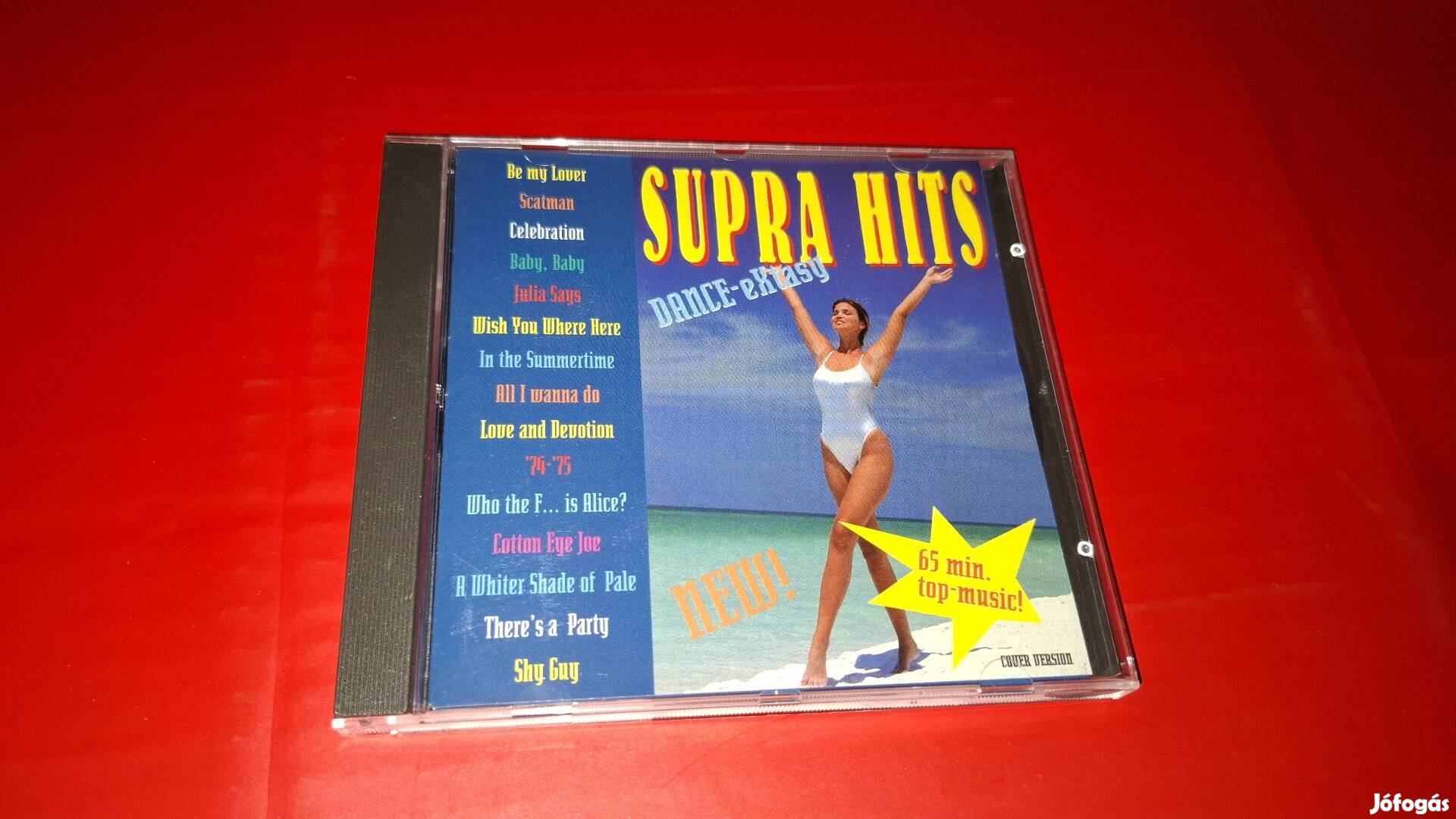 Supra Hits Dance-Extasy Válogatás Cd 1995 Zebra