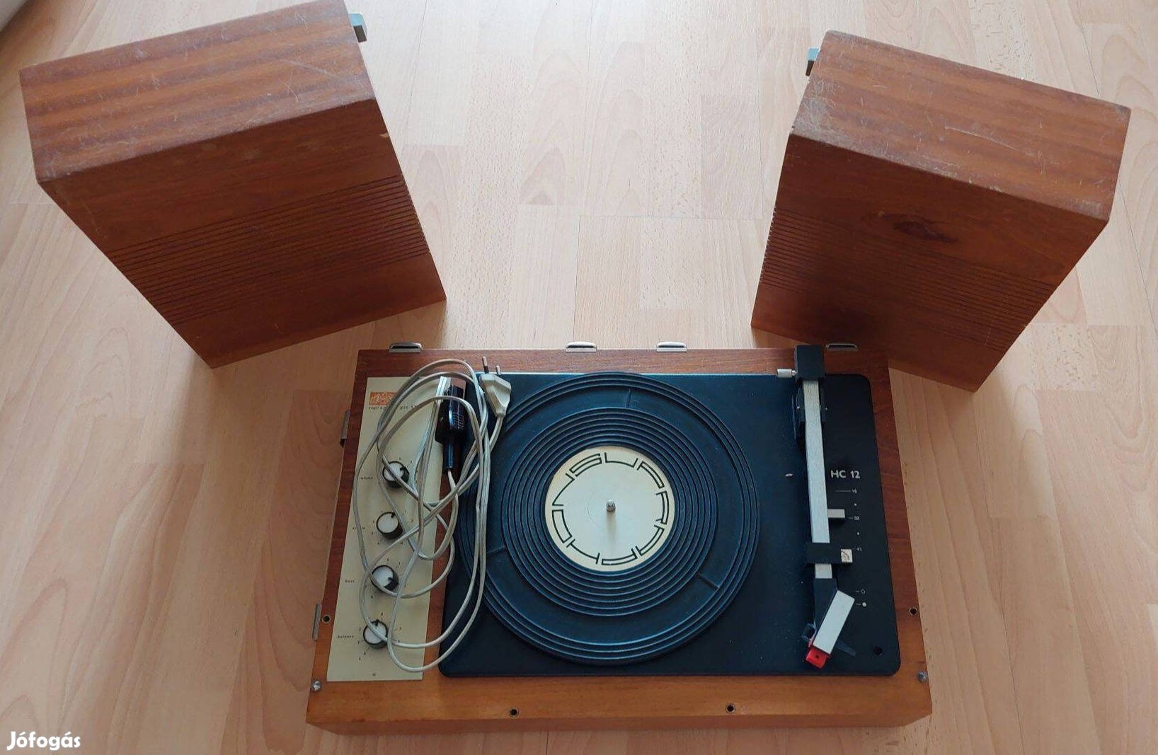Supraphon Gzc 120 retro táska lemezjátszó