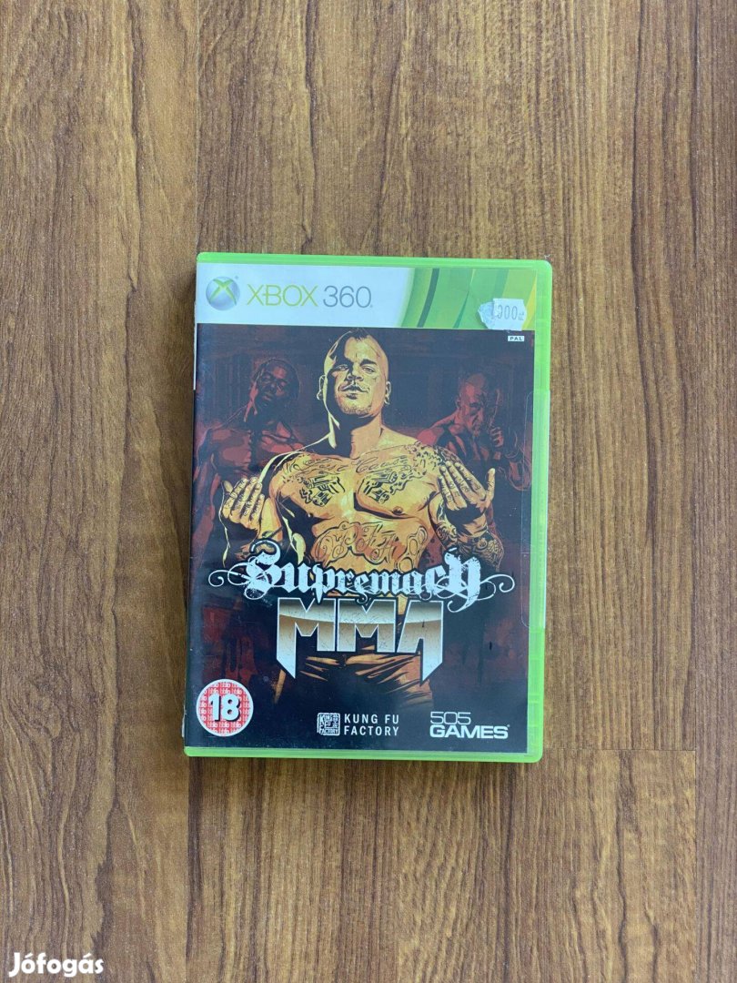 Supremacy MMA eredeti Xbox 360 játék