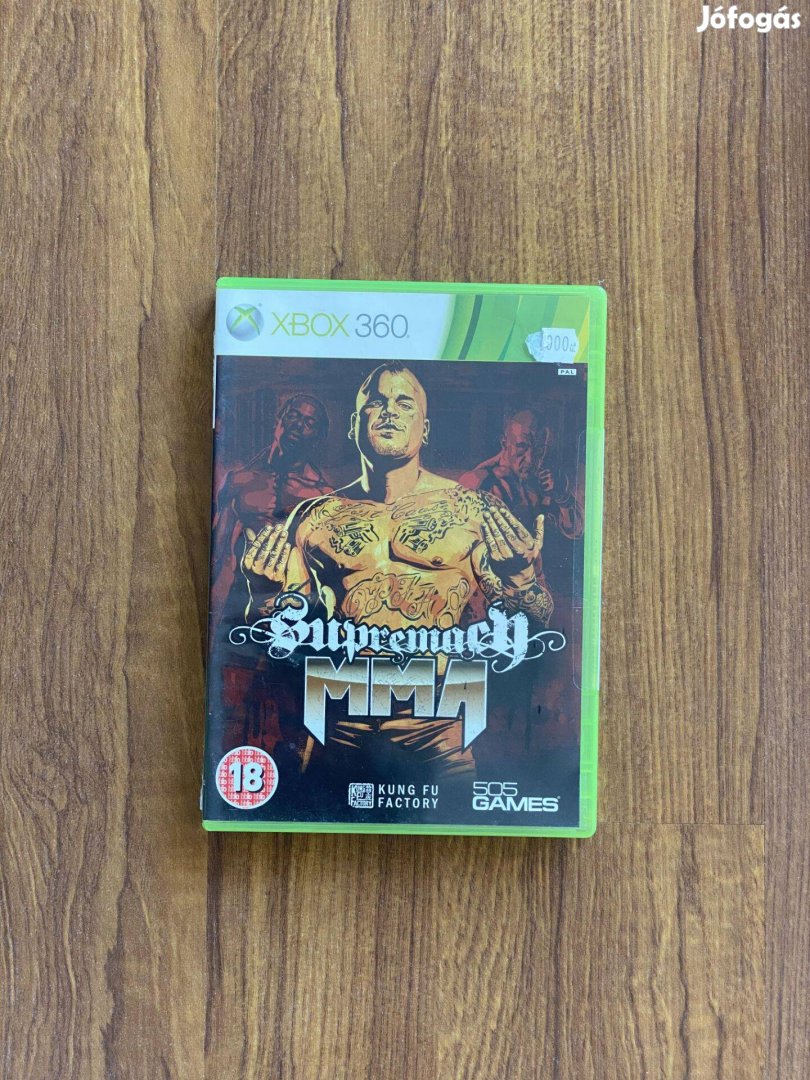 Supremacy MMA eredeti Xbox 360 játék