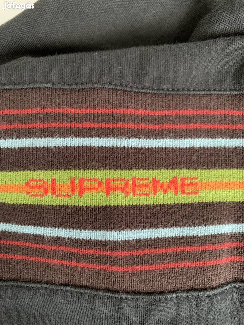 Supreme FW18' Knit Panel Stripe Long Sleeve