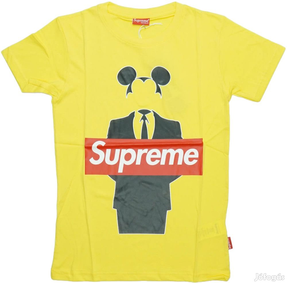 Supreme Új (címkés) Fiú Póló (Méret: 164)