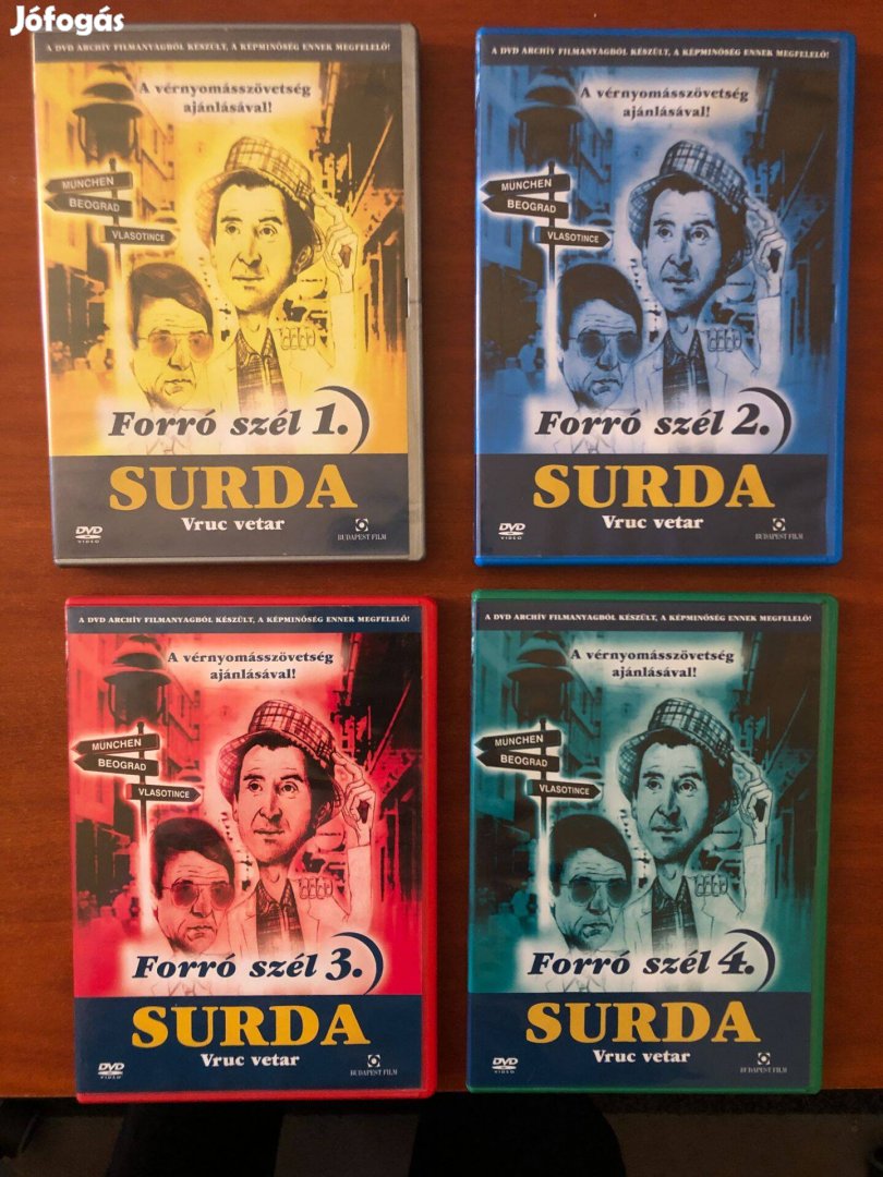 Surda - Forró szél DVD teljes sorozat eladó