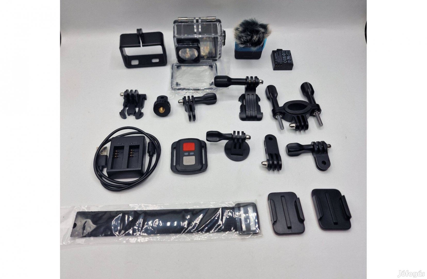 Surfola SF530 Akciókamera, 24MP, 4K 60FPS, zoom 8x, 170°