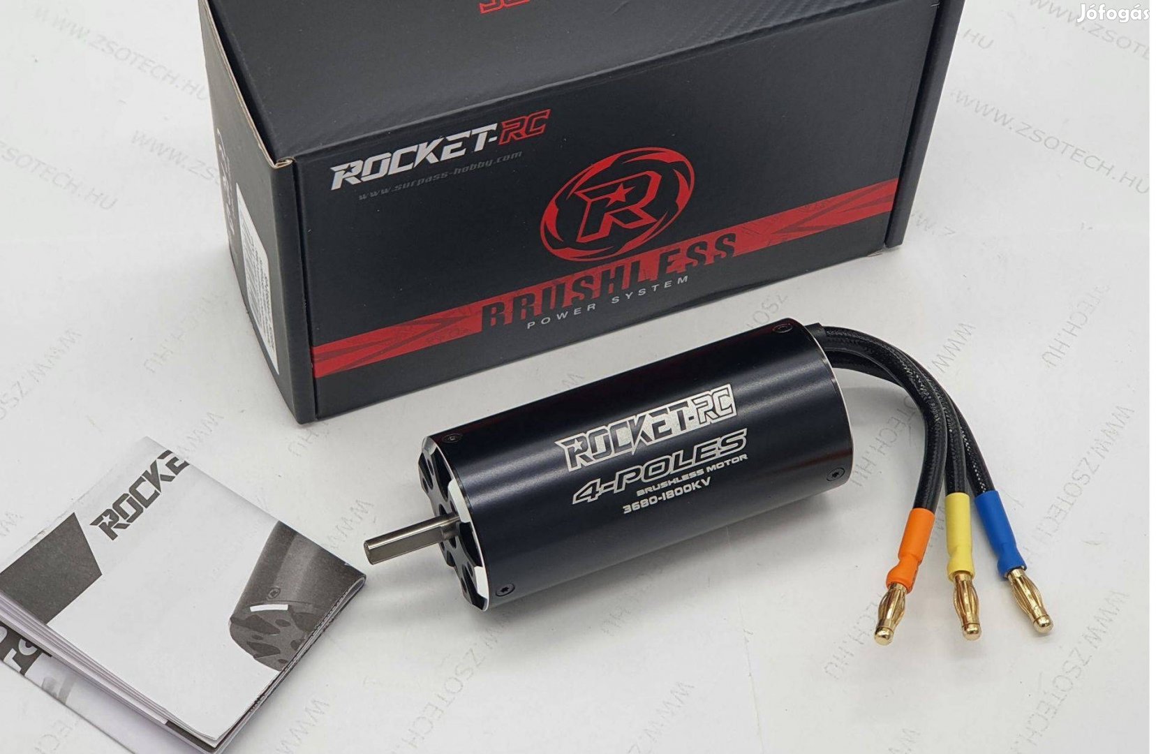 Surpasshobby Rocket 3680 1800kv brushless motor etetőhajó RC hajó