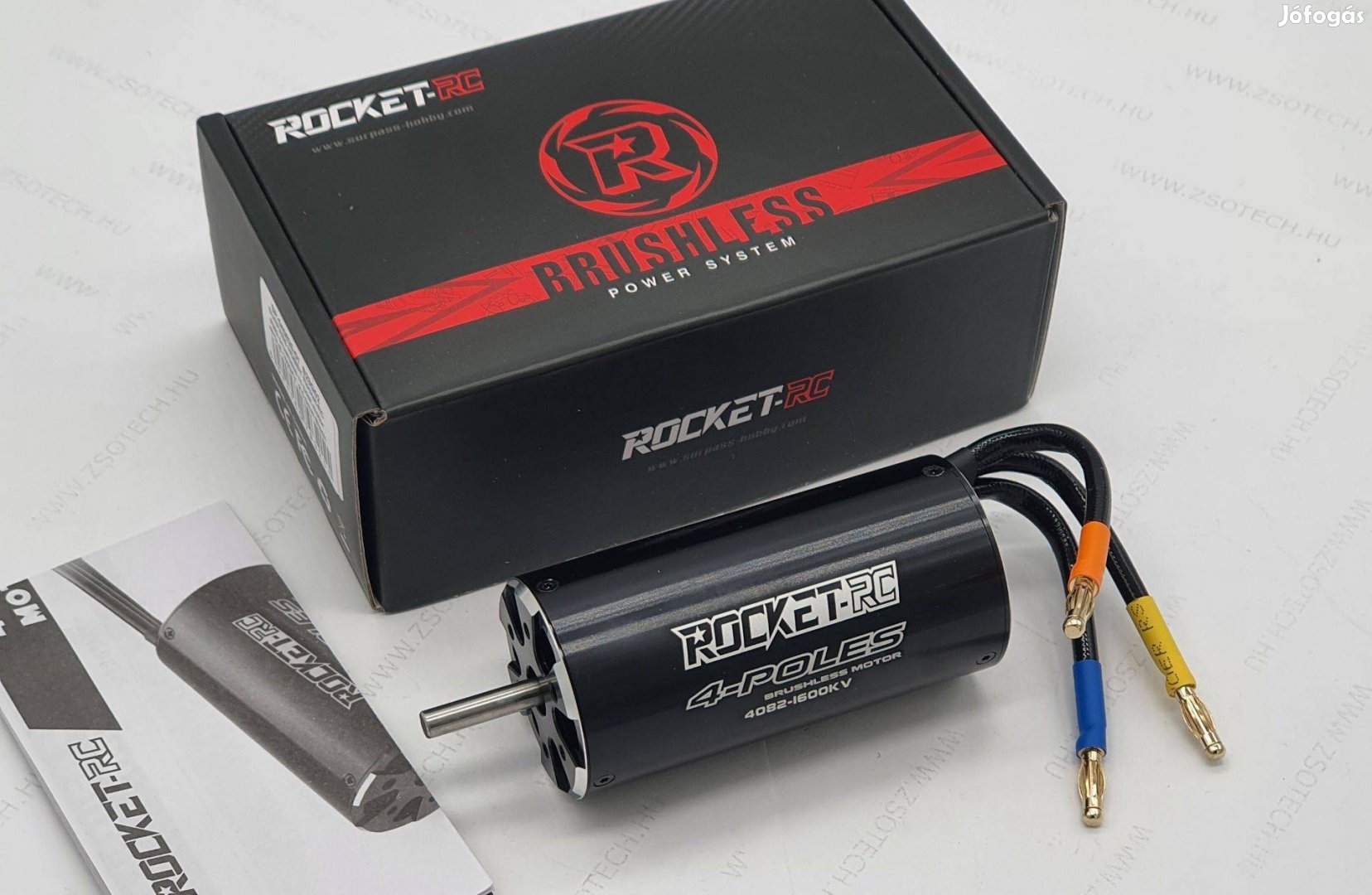 Surpasshobby Rocket 4082 1600kv brushless motor etetőhajó RC hajó