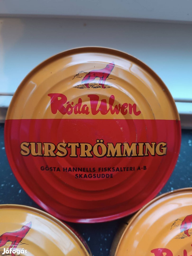 Surströmming Svéd fermentált hering konzerv