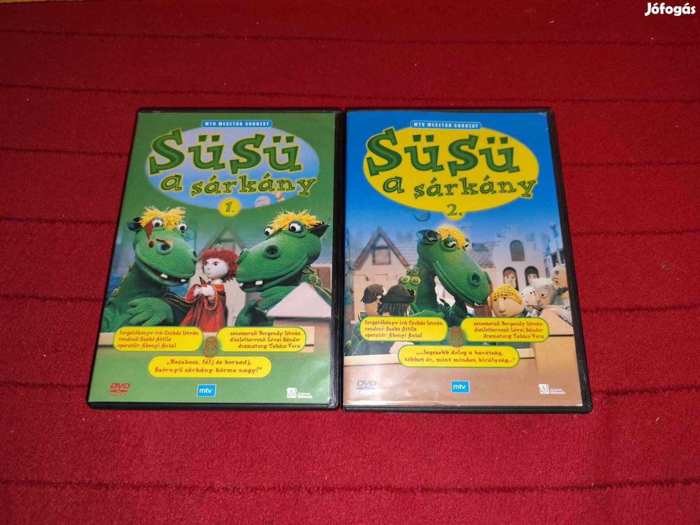 Süsü a sárkány 1-2. (2DVD) (Mind a 9 rész + daloskönyv + extrák)