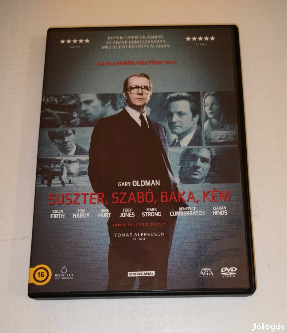 Suszter , szabó , baka , kém dvd Colin Firth