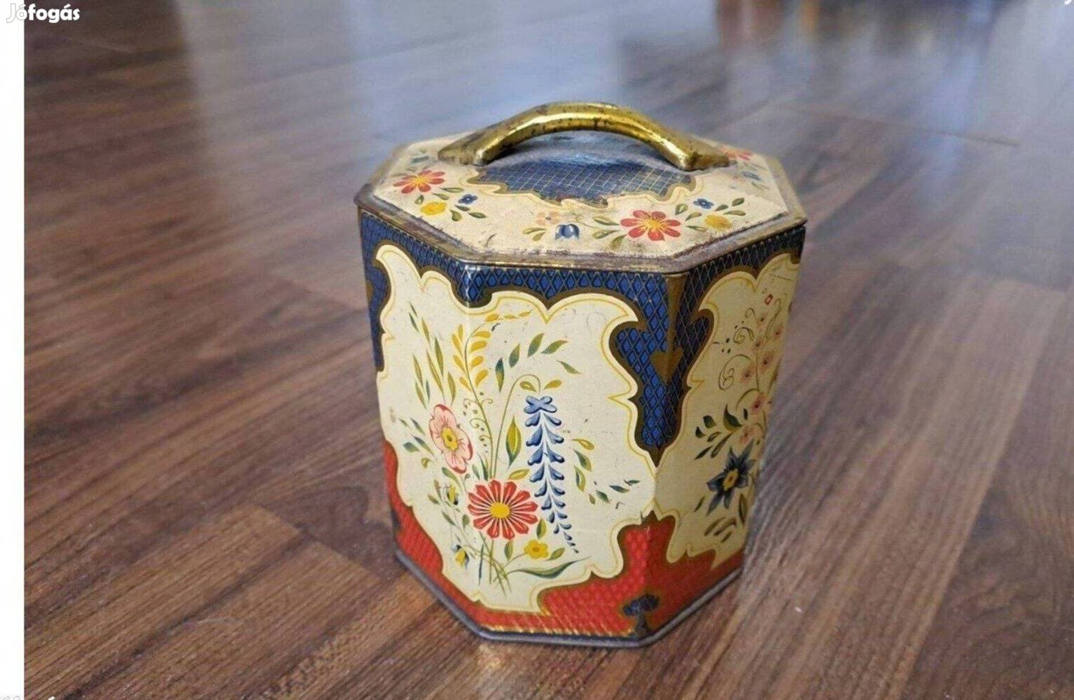 Süteményes doboz antik
