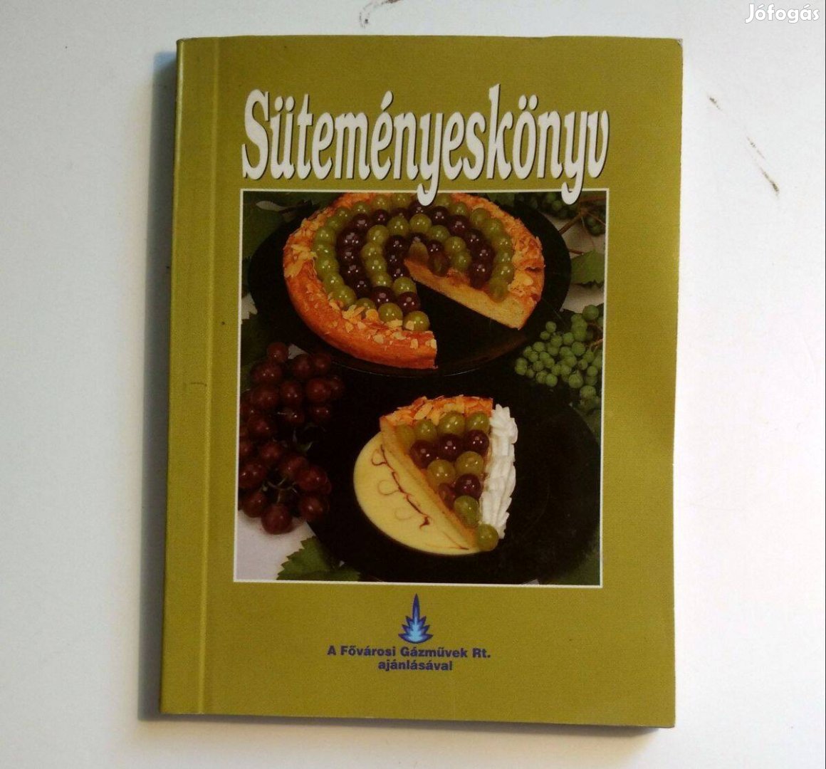 Süteményeskönyv (Fővárosi Gázművek-minikönyv) 2001 (10kép+tartalom)