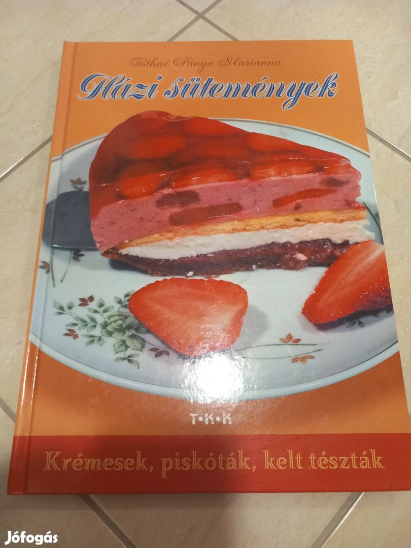 Süteményreceptkönyvek eladók