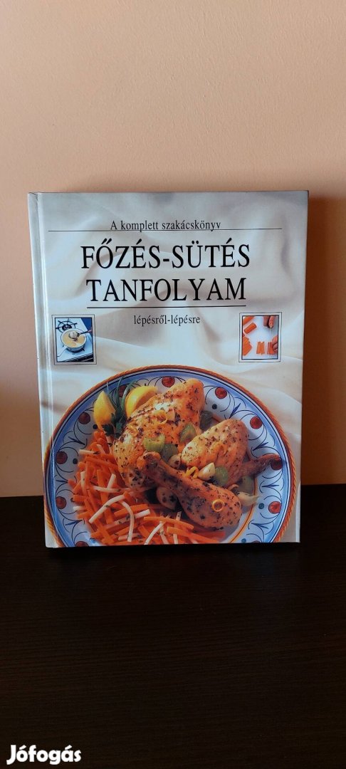 Sütés-főzés tanfolyam szakácskönyv 