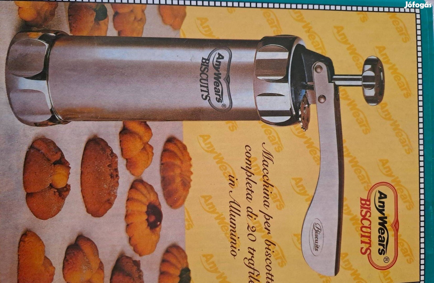 Sütinyomó, Biscuits készítő