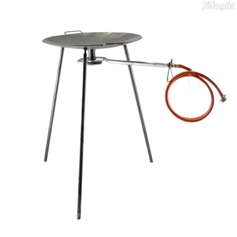 Sütőtárcsa 60cm készlet égőfejjel magas lábakkal