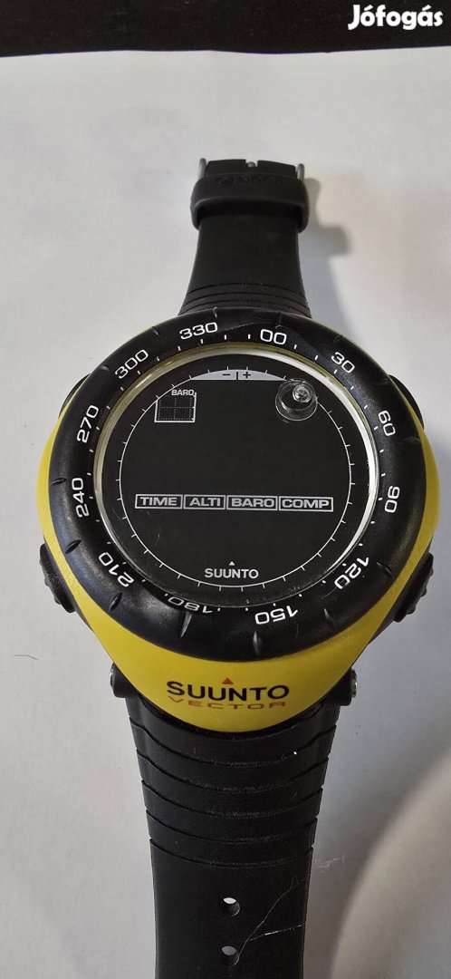 Suunto Vecror Yello funkcionális óra