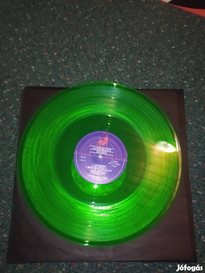 Suzanne Gigli Boys Do It (1985 Green Vinyl)