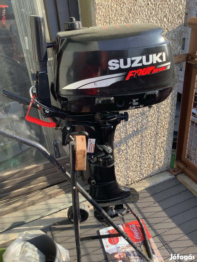 Suzuki 5 lóerős csónakmotor eladó