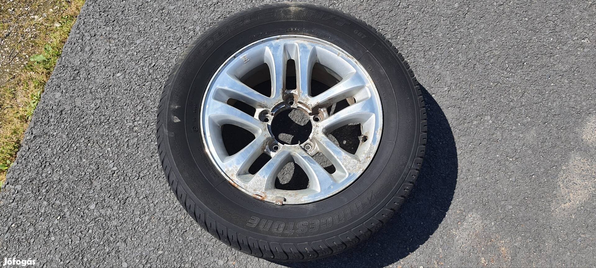 Suzuki 5x139.7 R16 pótkerék 