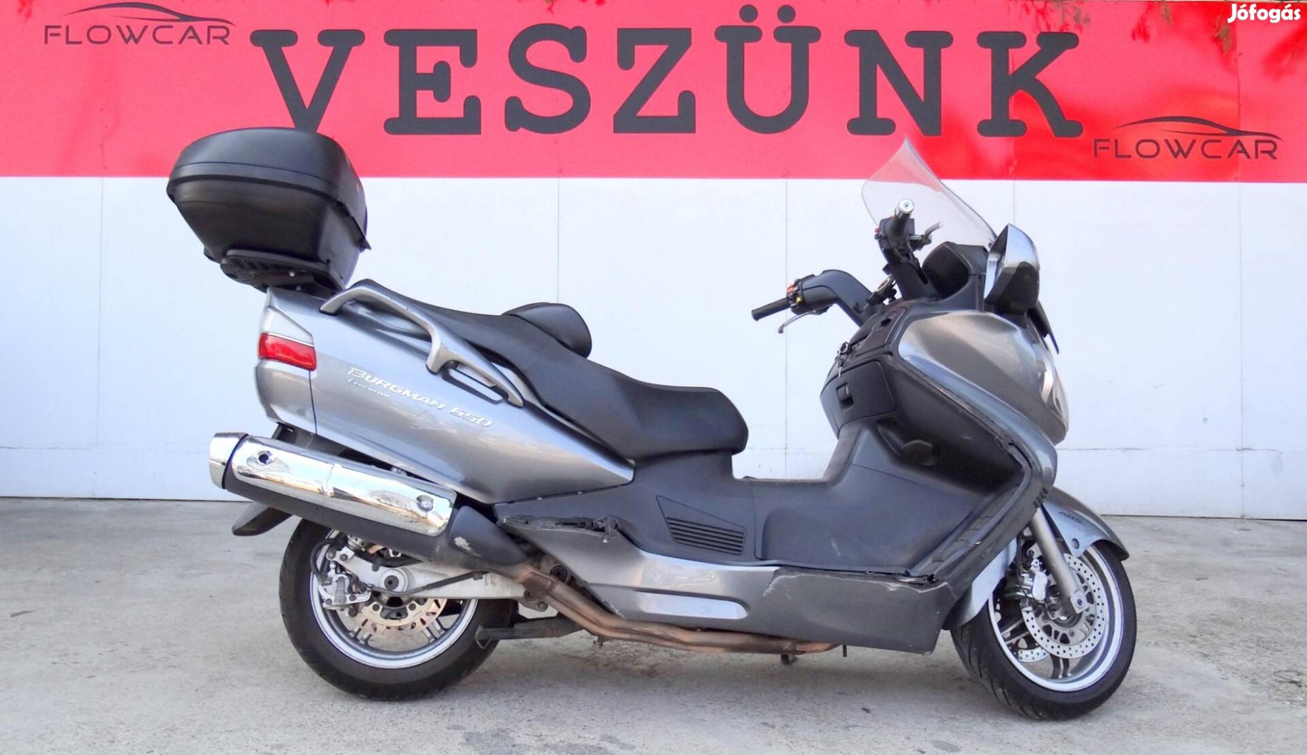 Suzuki AN 650 Burgman Kaszkadór Edition! A Tűz...