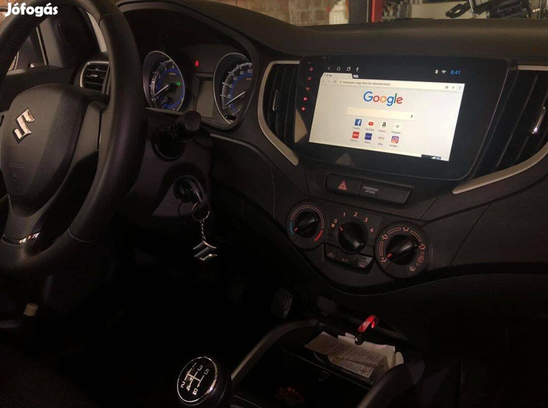 Suzuki Baleno Carplay Android Autó Multimédia GPS Rádió Kamerával