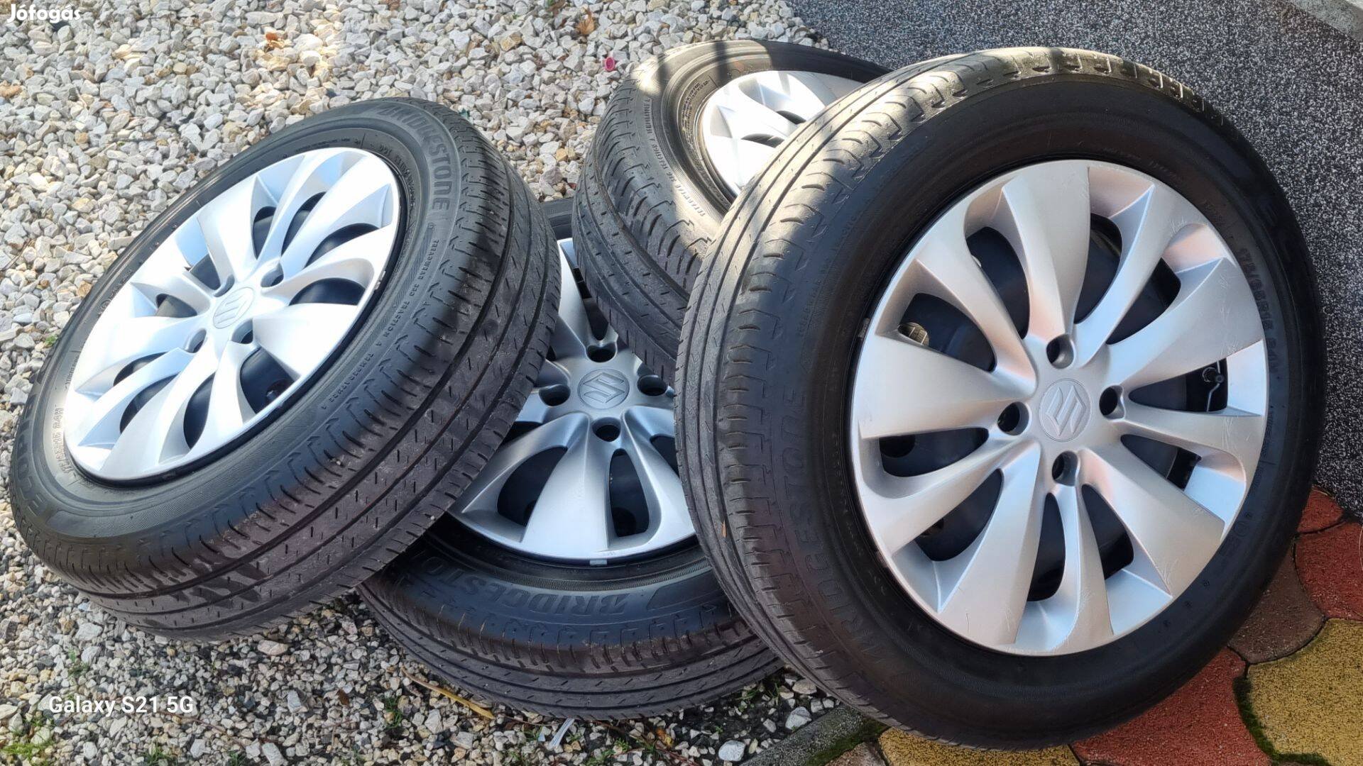 Suzuki Baleno Ignis Swift kerék garnitúra felni gumi Tpms dísztárcsa