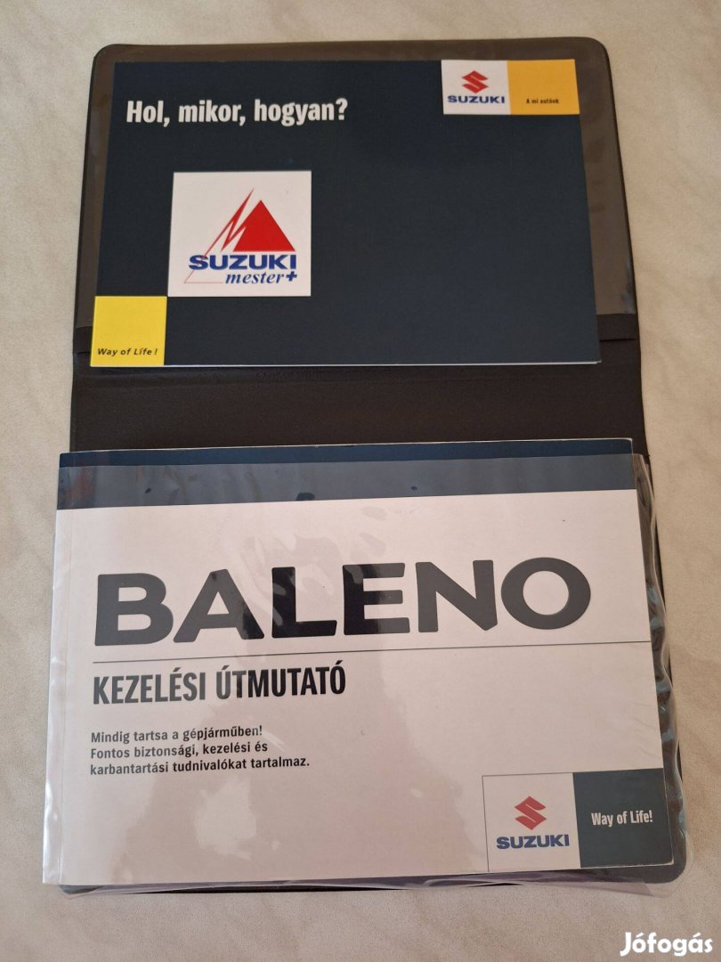 Suzuki Baleno kezelési útmutató eladó