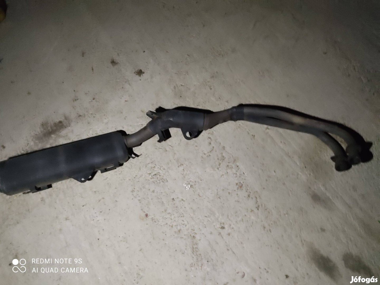 Suzuki Burgman 650 2015 kipufogó komplett leömlő