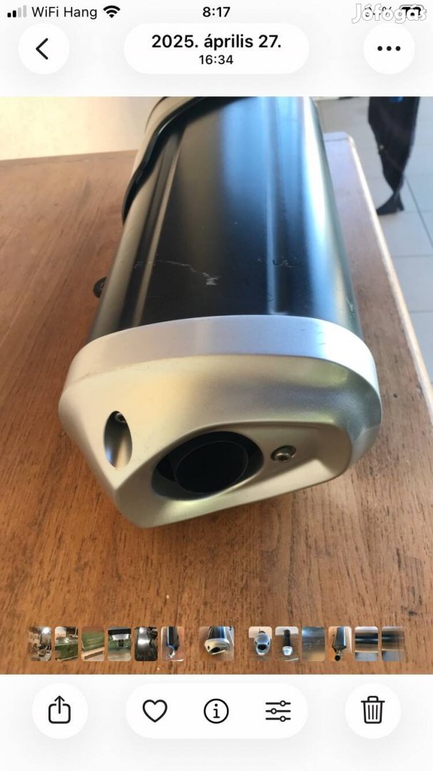 Suzuki DL 1000 kipufogódob