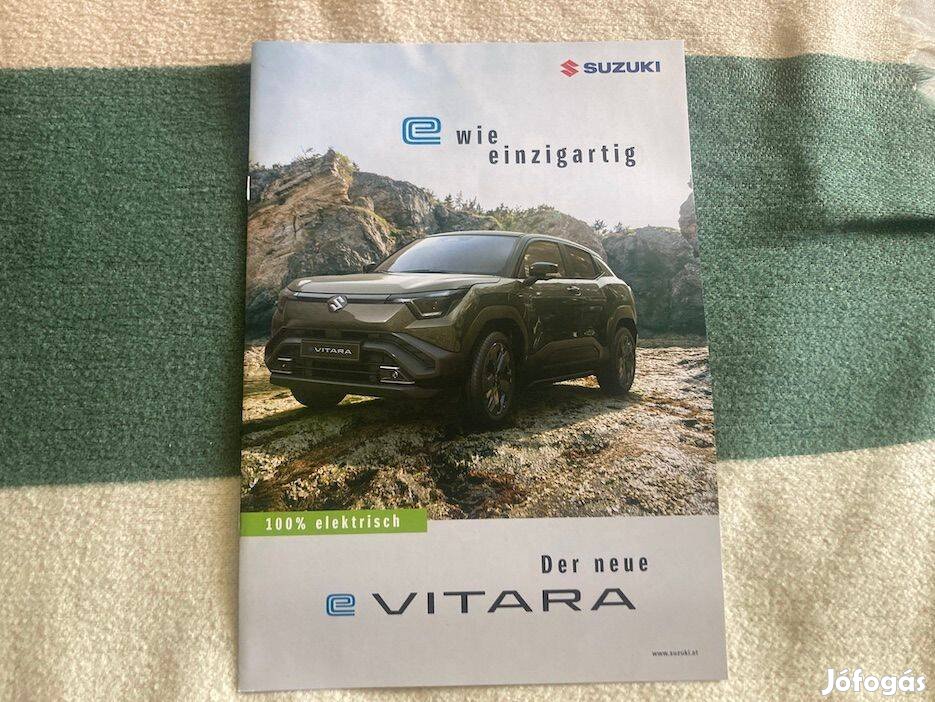 Suzuki E Vitara prospektus, katalógus, brosúra